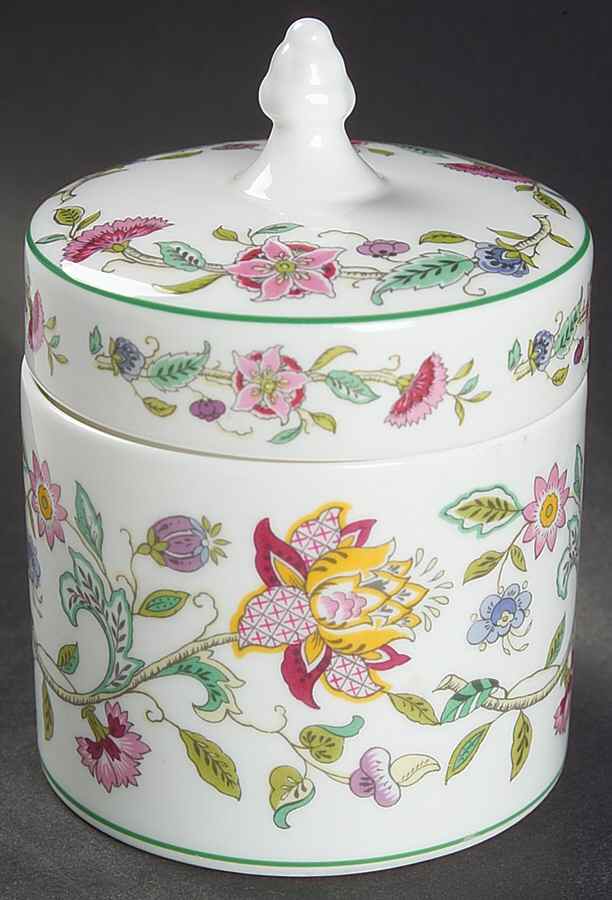 Haddon Hall 3" Candy Box & Lid by Minton-1
