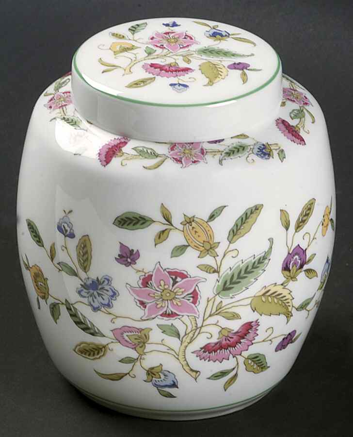 Haddon Hall Small Ginger Jar & Lid by Minton-1