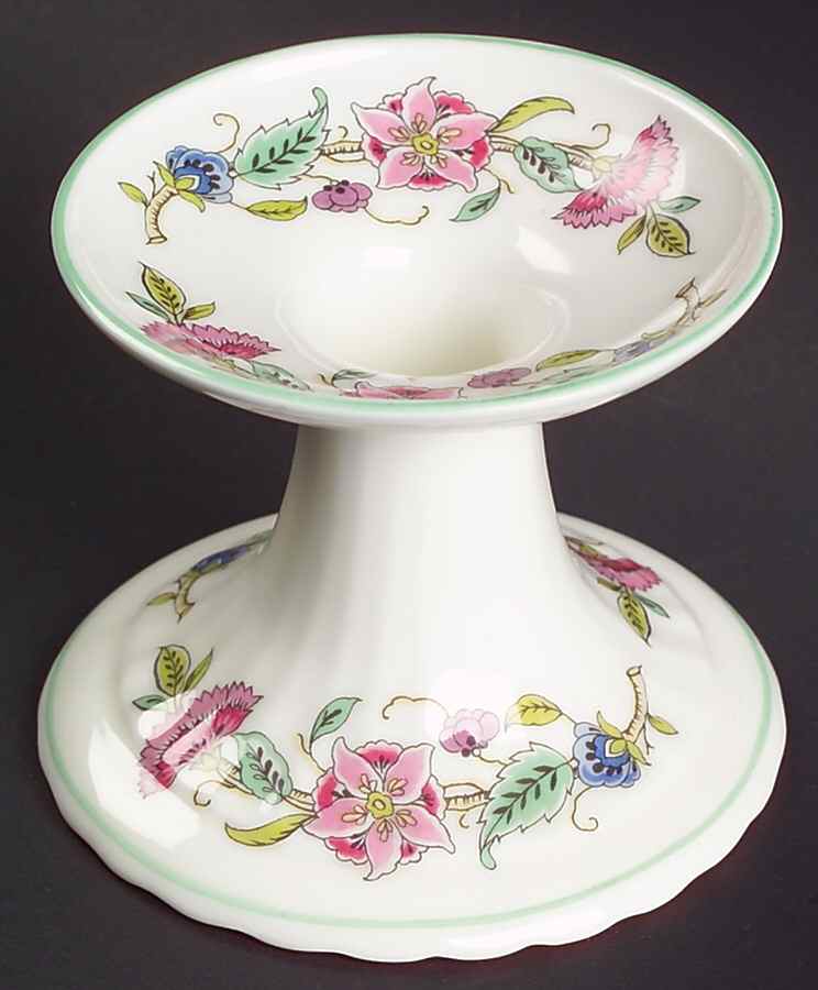 Haddon Hall 3" Candlestick by Minton-1