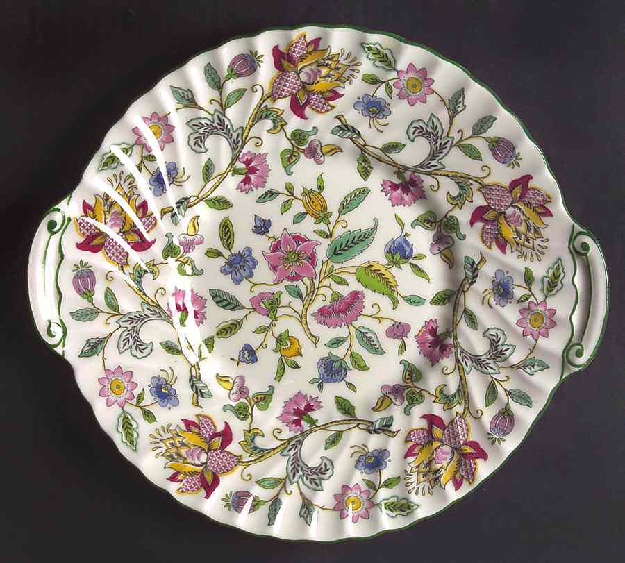 Haddon Hall Cookie Plate by Minton-1