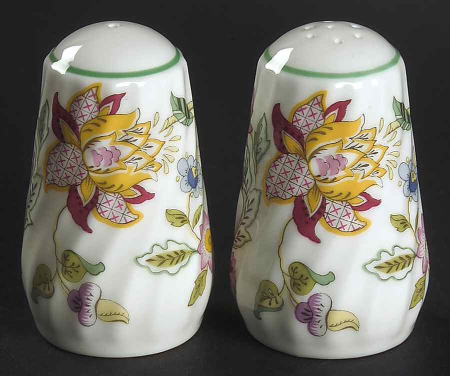Haddon Hall Salt & Pepper Set by Minton-1