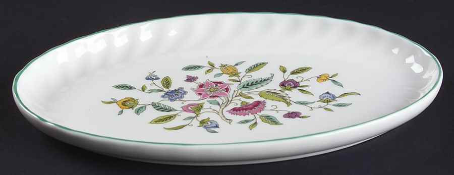 Haddon Hall 8" Oval Tray by Minton-1