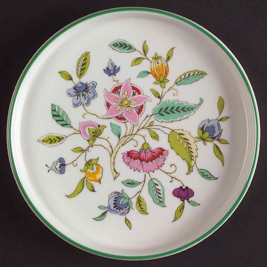 Haddon Hall 5" Round Tray by Minton-1