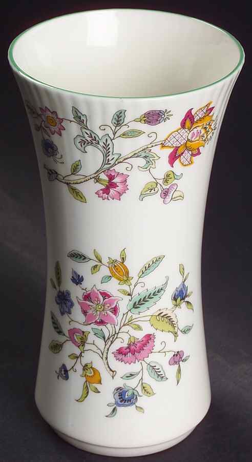 Haddon Hall 6" Fluted Vase by Minton-1