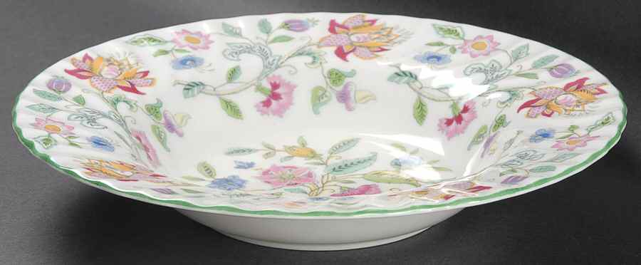 Haddon Hall Large Rim Soup Bowl by Minton-1