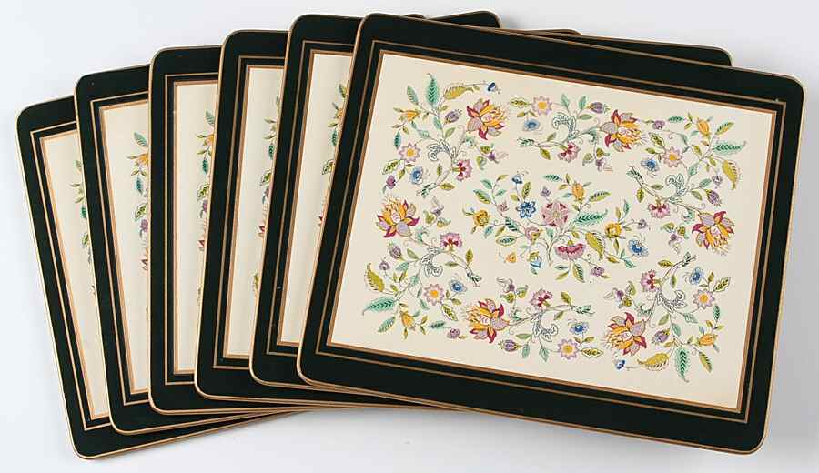 Haddon Hall (Set of 6) Corkboard Placemat by Minton-1