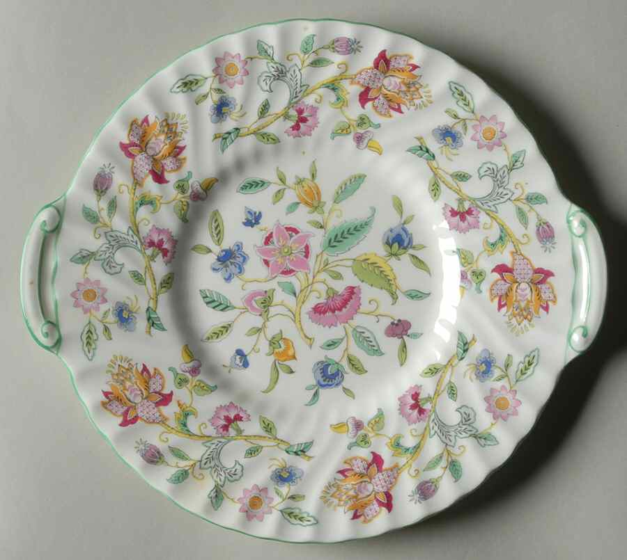 Haddon Hall Cookie Plate by Minton-1
