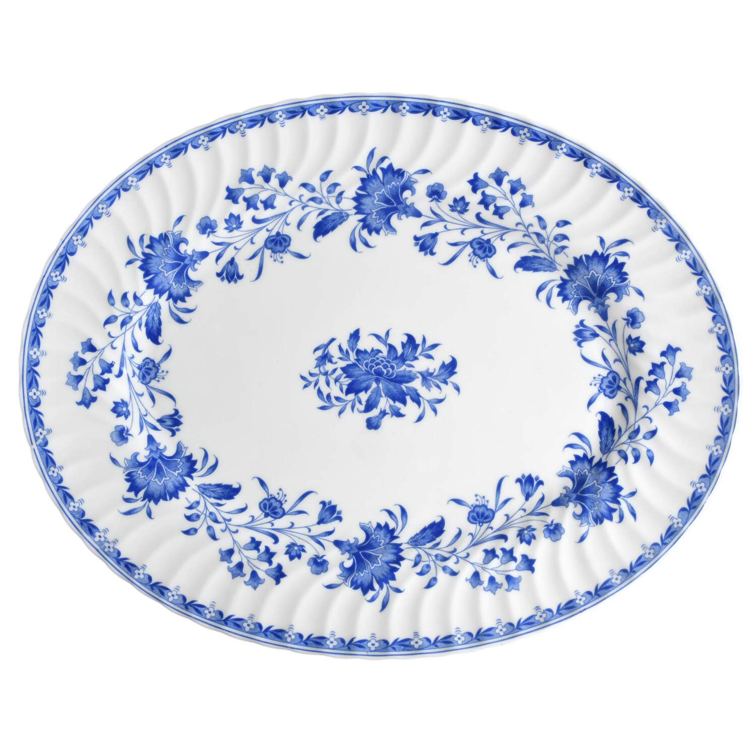 Hardwicke Hall 15" Oval Serving Platter by Minton-1