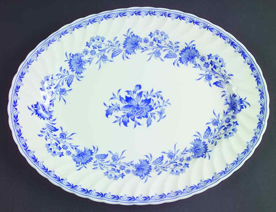 Hardwicke Hall 10" Oval Serving Platter by Minton-1