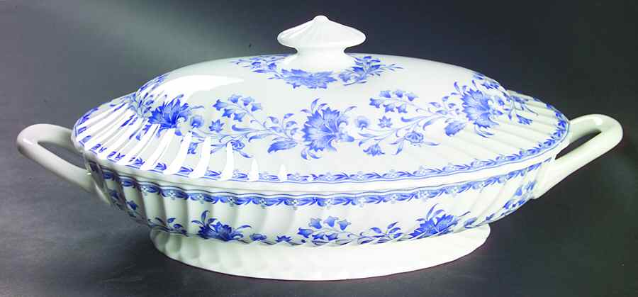 Hardwicke Hall Oval Covered Vegetable by Minton-1