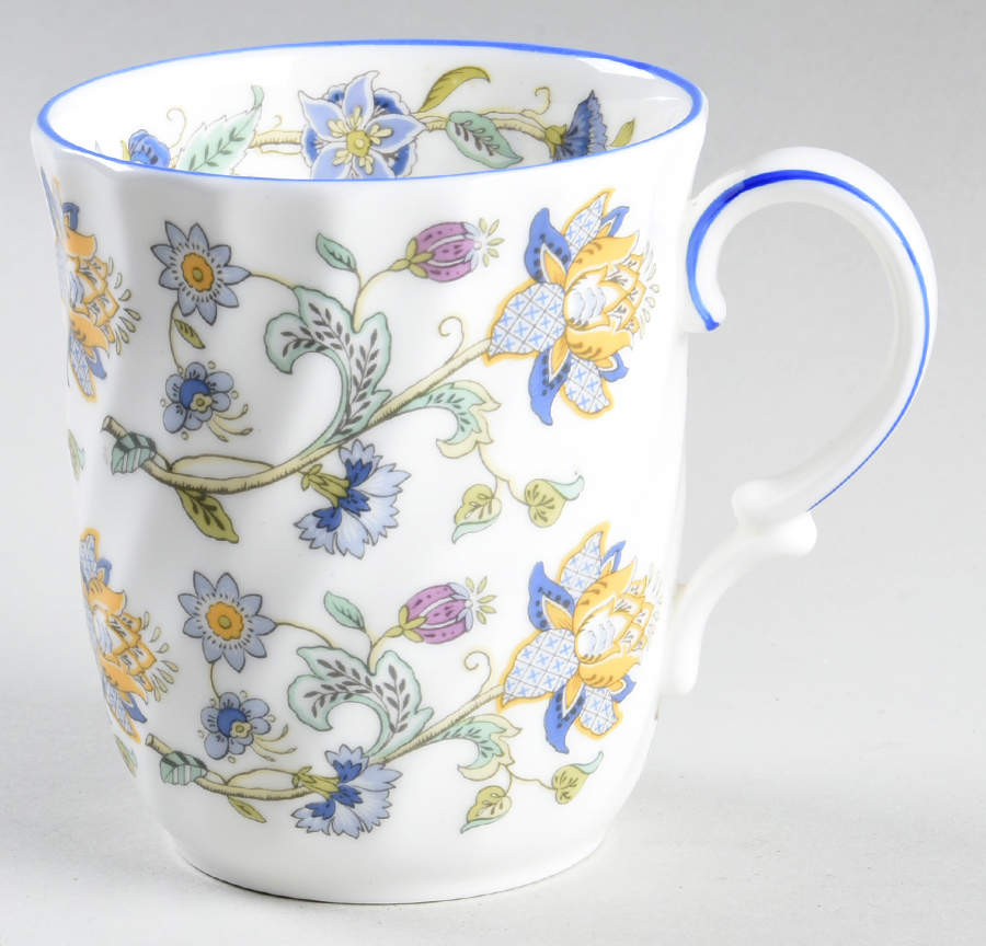 Haddon Hall Blue (Blue Trim) Mug by Minton-1