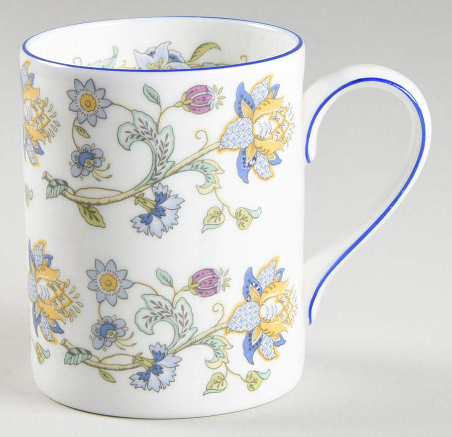 Haddon Hall Blue (Blue Trim) Mug by Minton-1