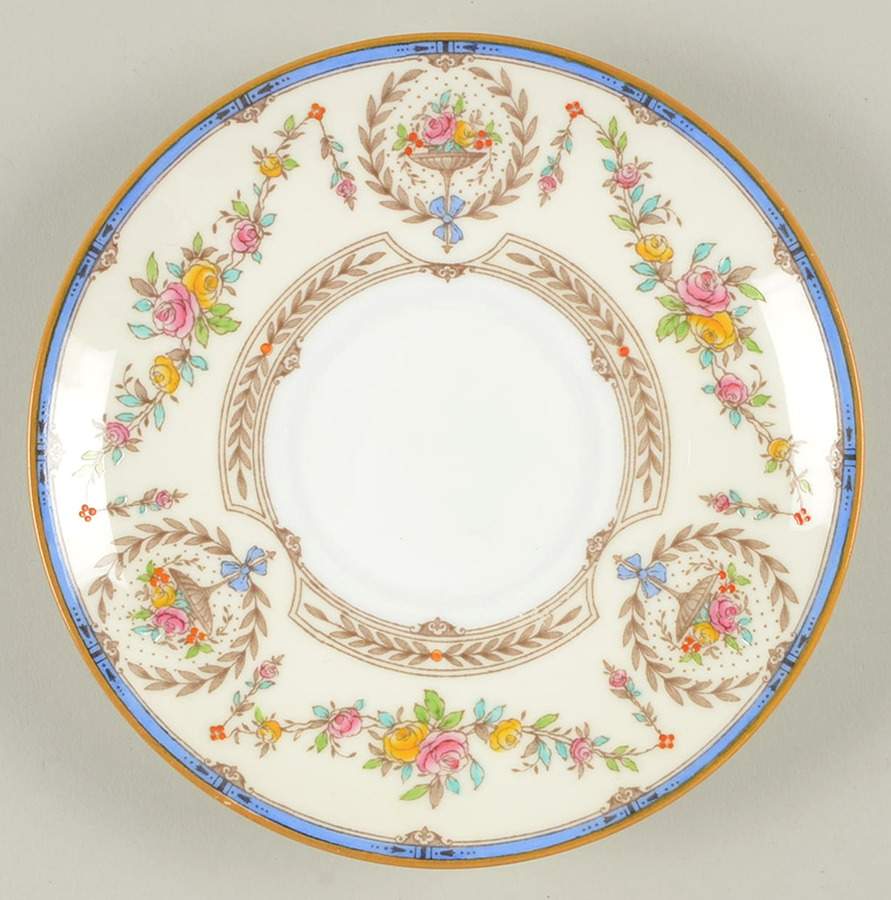 Hampshire Multicolor Saucer by Minton-1