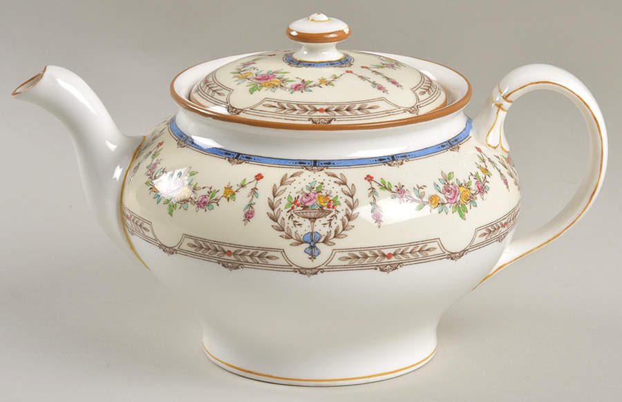 Hampshire Multicolor Teapot & Lid by Minton-1
