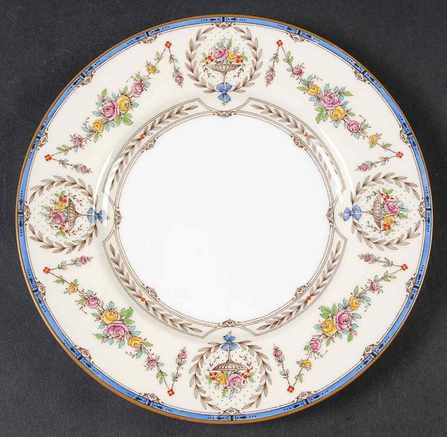 Hampshire Multicolor Salad Plate by Minton-1