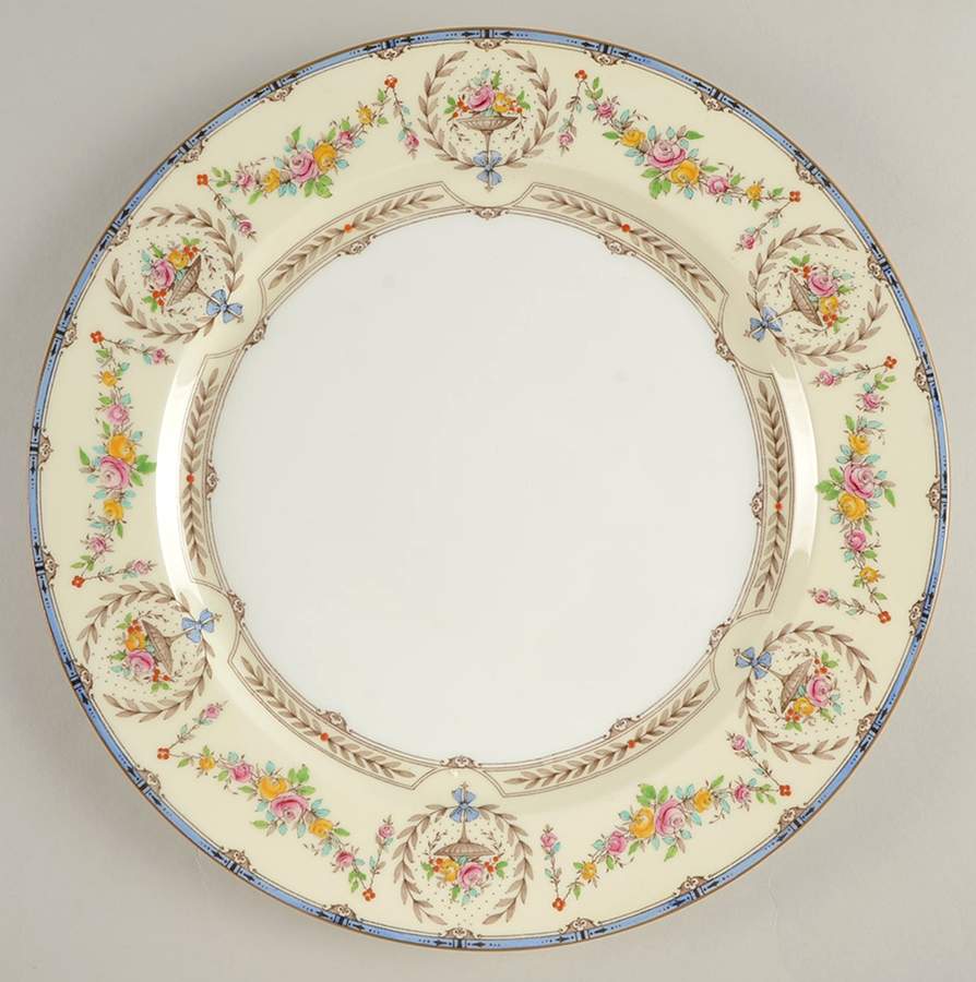 Hampshire Multicolor 12" Chop Plate (Round Platter) by Minton-1