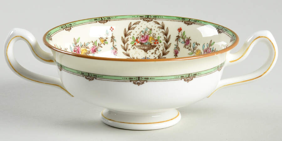 Hampshire Footed Cream Soup Bowl by Minton-1