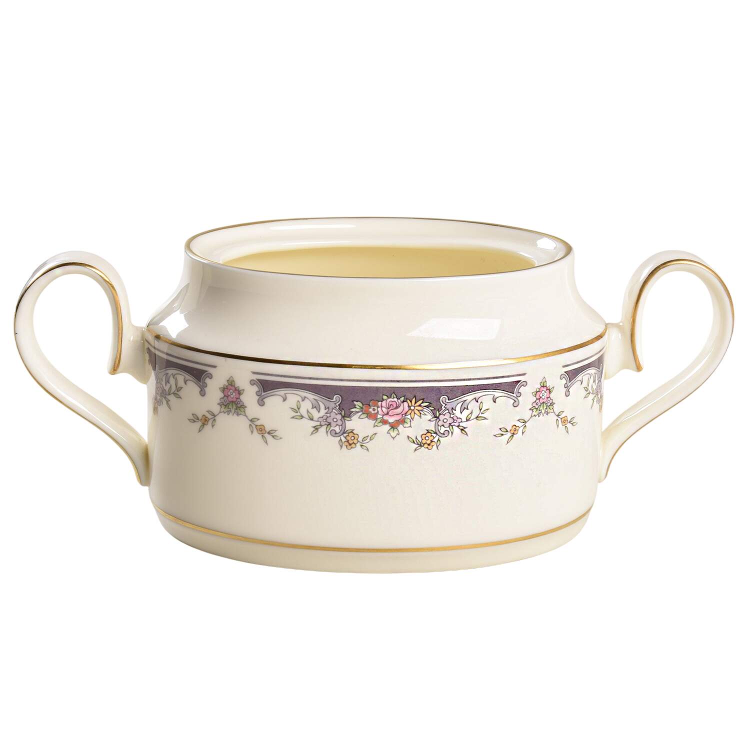 Hanbridge Sugar Bowl No Lid by Minton-1