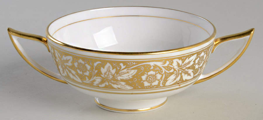 Harmony Footed Cream Soup Bowl by Minton-1