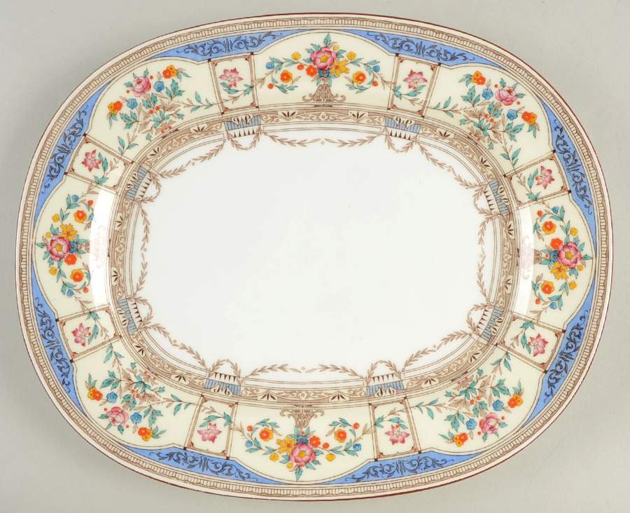 Hazelemere 13" Oval Serving Platter by Minton-1