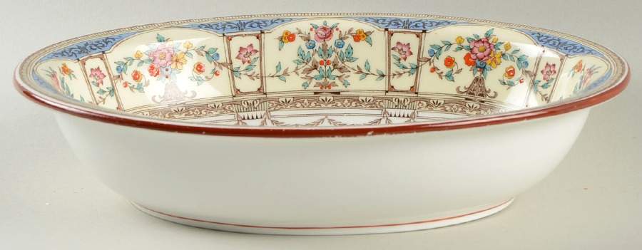 Hazelemere 9" Oval Vegetable Bowl by Minton-1