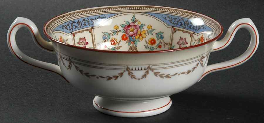 Hazelemere Footed Cream Soup Bowl by Minton-1