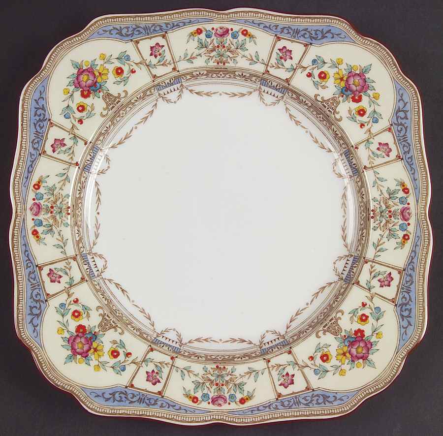 Hazelemere Square Salad Plate by Minton-1