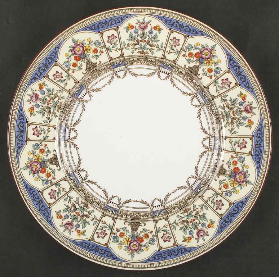 Hazelemere Blue Dinner Plate by Minton-1