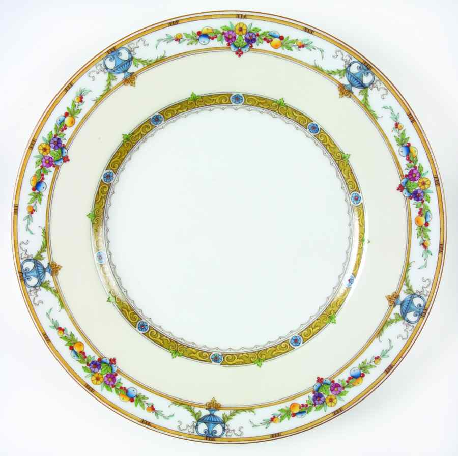 Helena Yellow (Dark) Dinner Plate by Minton-1
