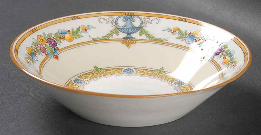 Helena Yellow (Dark) Fruit/Dessert (Sauce) Bowl by Minton-1