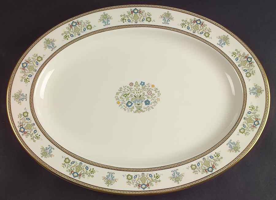 Henley 16" Oval Serving Platter by Minton-1