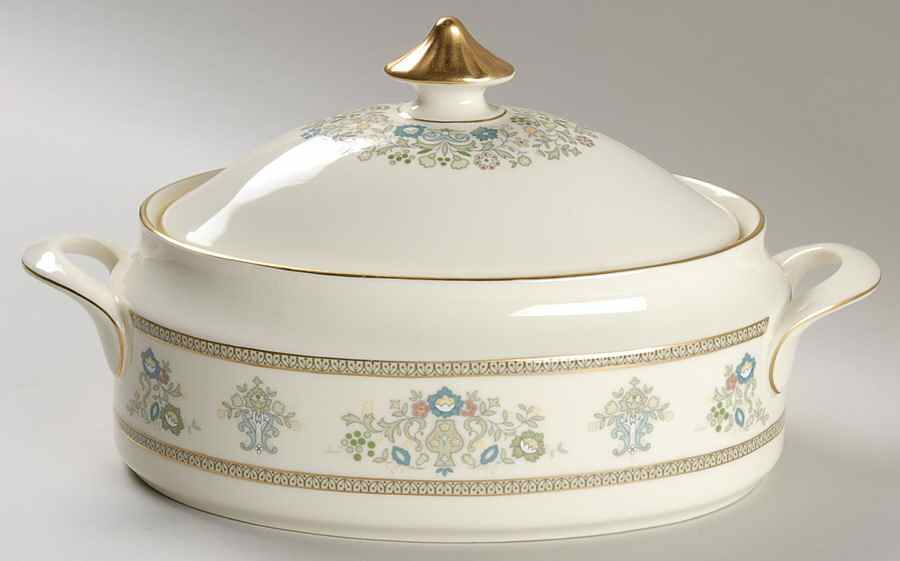 Henley Oval Covered Vegetable by Minton-1
