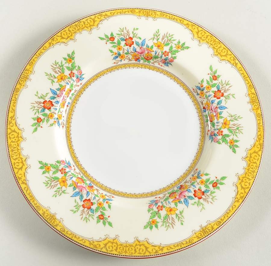 Hindhead Yellow Luncheon Plate by Minton-1