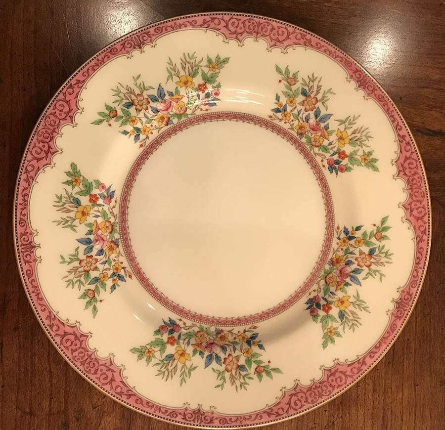 Hindhead Pink Dinner Plate by Minton-1
