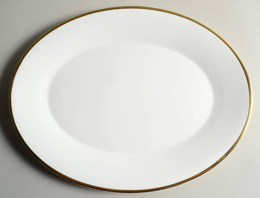 Horizon 12" Oval Serving Platter by Minton-1