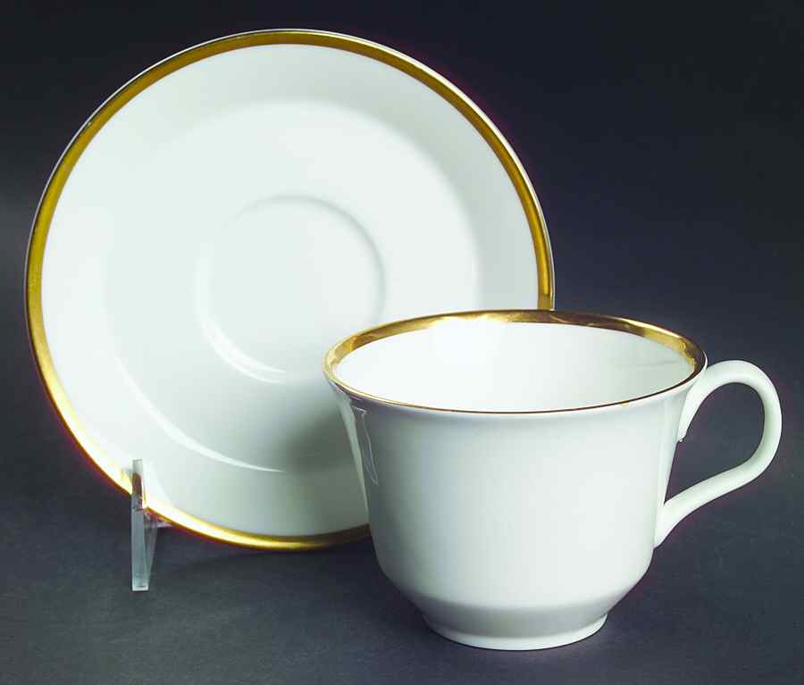 Horizon Flat Cup & Saucer Set by Minton-1