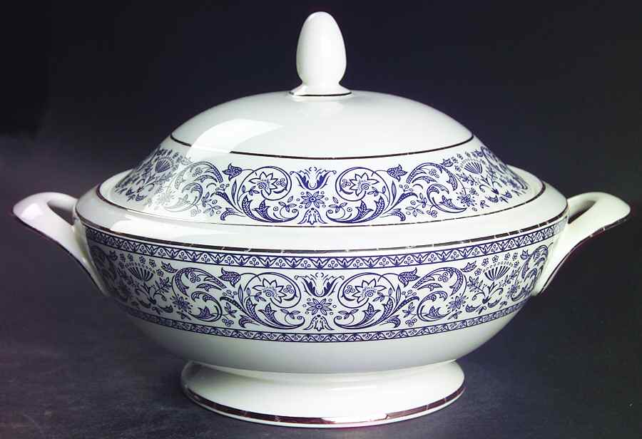 Infanta Round Covered Vegetable by Minton-1