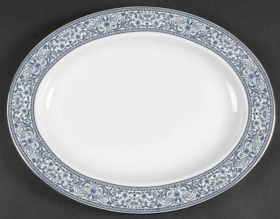 Infanta 13" Oval Serving Platter by Minton-1