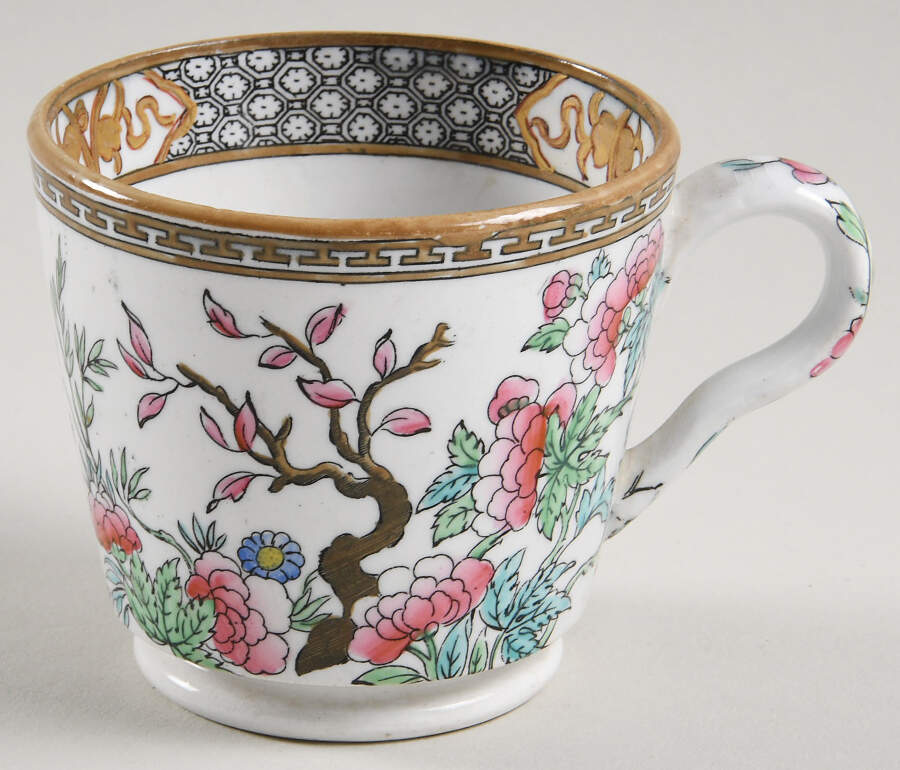 Indian Tree (Smooth) Flat Demitasse Cup by Minton-1