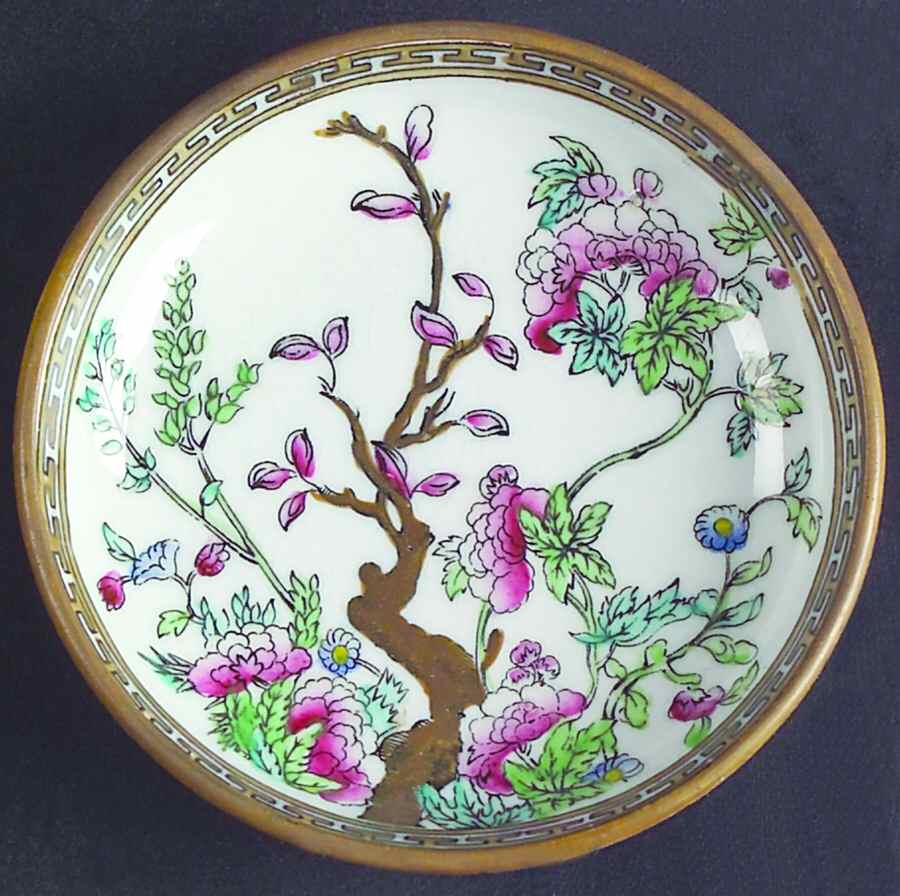 Indian Tree (Smooth) Butter Pat by Minton-1