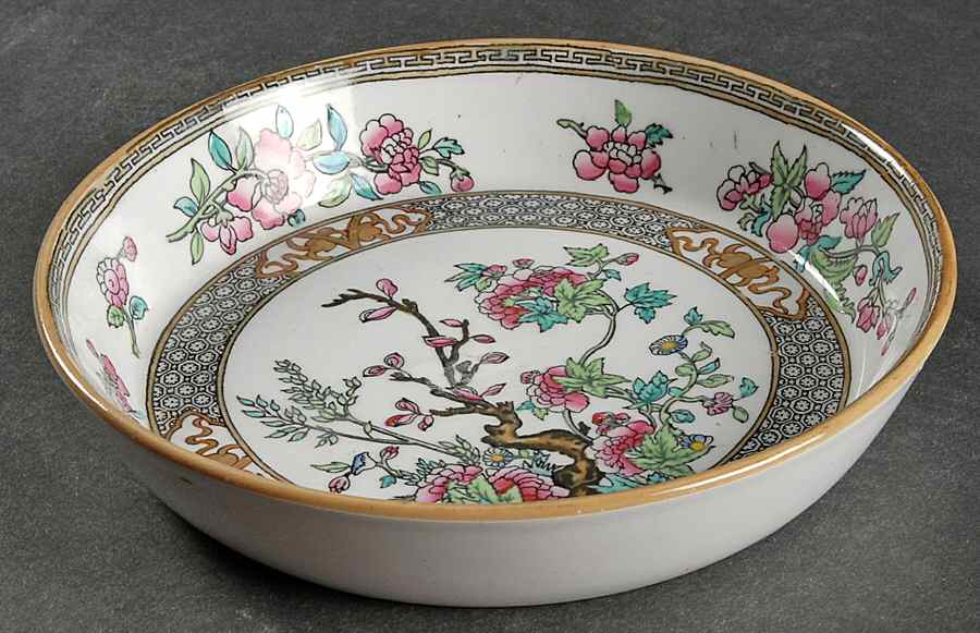 Indian Tree (Smooth) Oatmeal Bowl by Minton-1