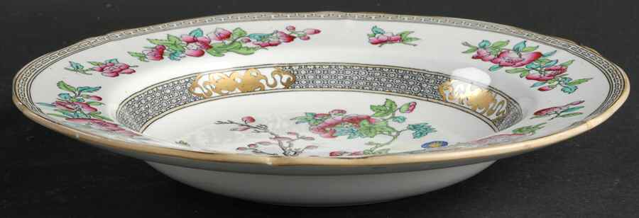 Indian Tree (Smooth) Rim Soup Bowl by Minton-1