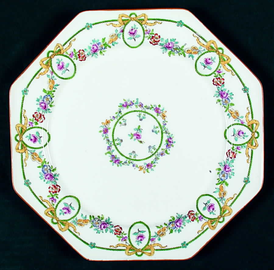 Ivanhoe Octagonal Cake Plate by Minton-1
