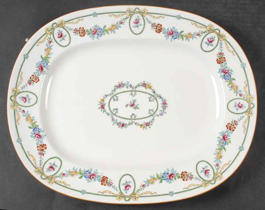 Ivanhoe 14" Oval Serving Platter by Minton-1