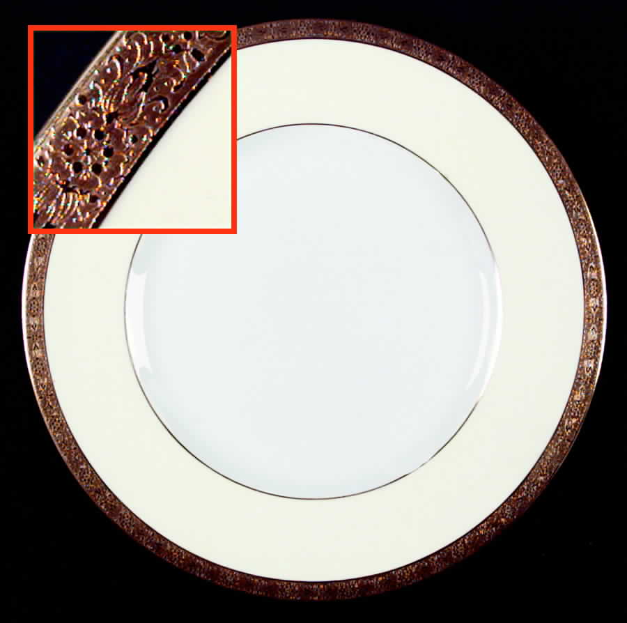 Ivory Dinner Plate by Minton-1