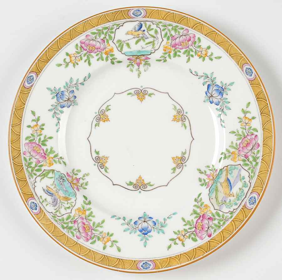 Japonica Luncheon Plate by Minton-1