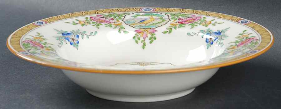 Japonica Rim Soup Bowl by Minton-1