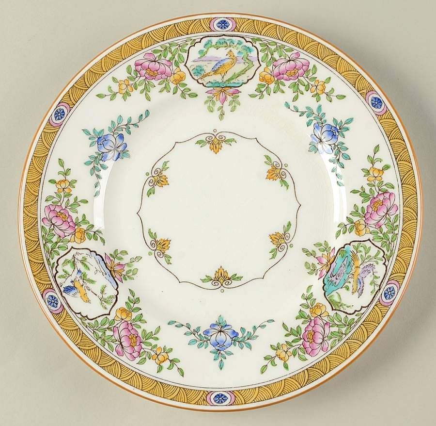 Japonica Salad Plate by Minton-1