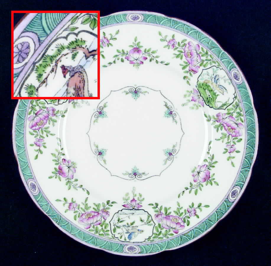 Japonica (Scalloped) Dinner Plate by Minton-1
