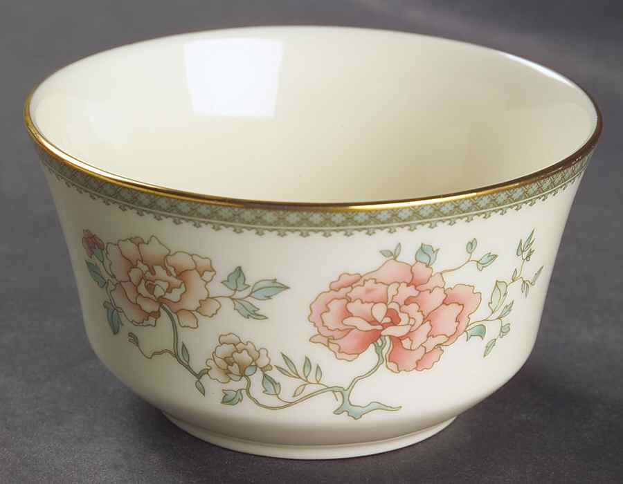 Jasmine Open Sugar Bowl by Minton-1